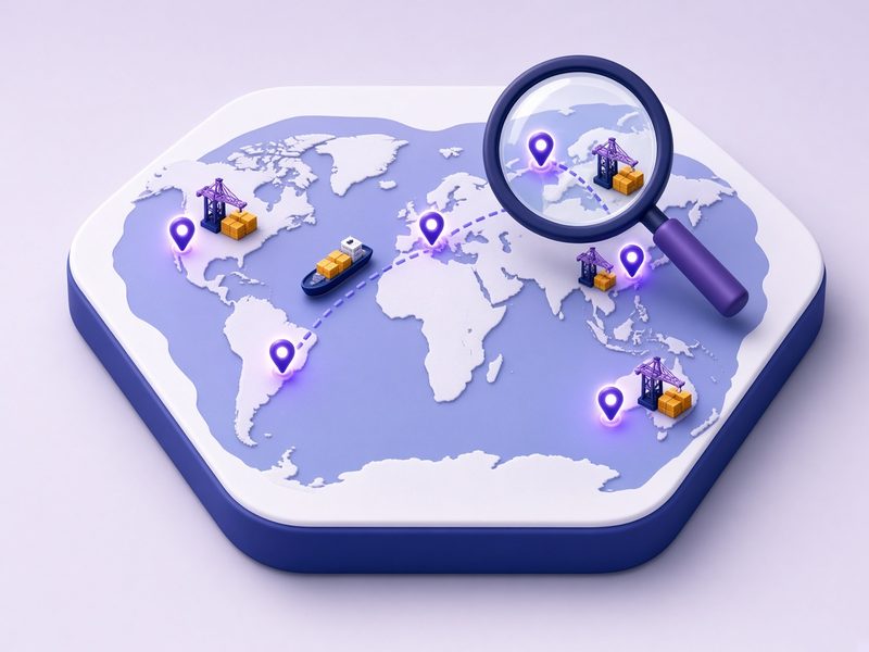 Global Seaports Map